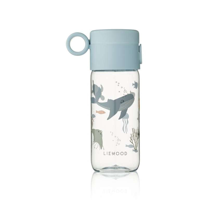 Liewood Clemence Tritan Drikkeflaske - 350ml - Sea Creature/Sandy