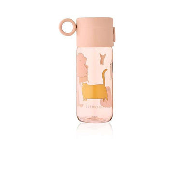 Liewood Clemence Tritan Drikkeflaske - 350ml - Cats and Dogs/Sandy