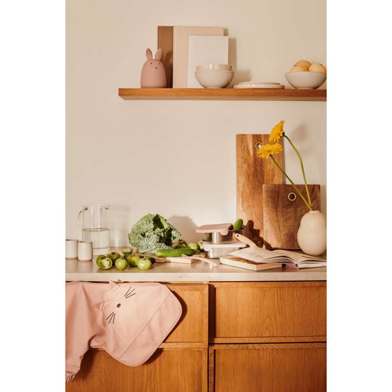 Liewood Merle Spiseforklæde - Cat/Tuscany Rose