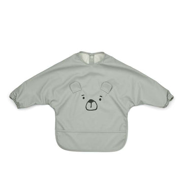 Liewood Merle Spiseforklæde - Mr. Bear/Dove Blue