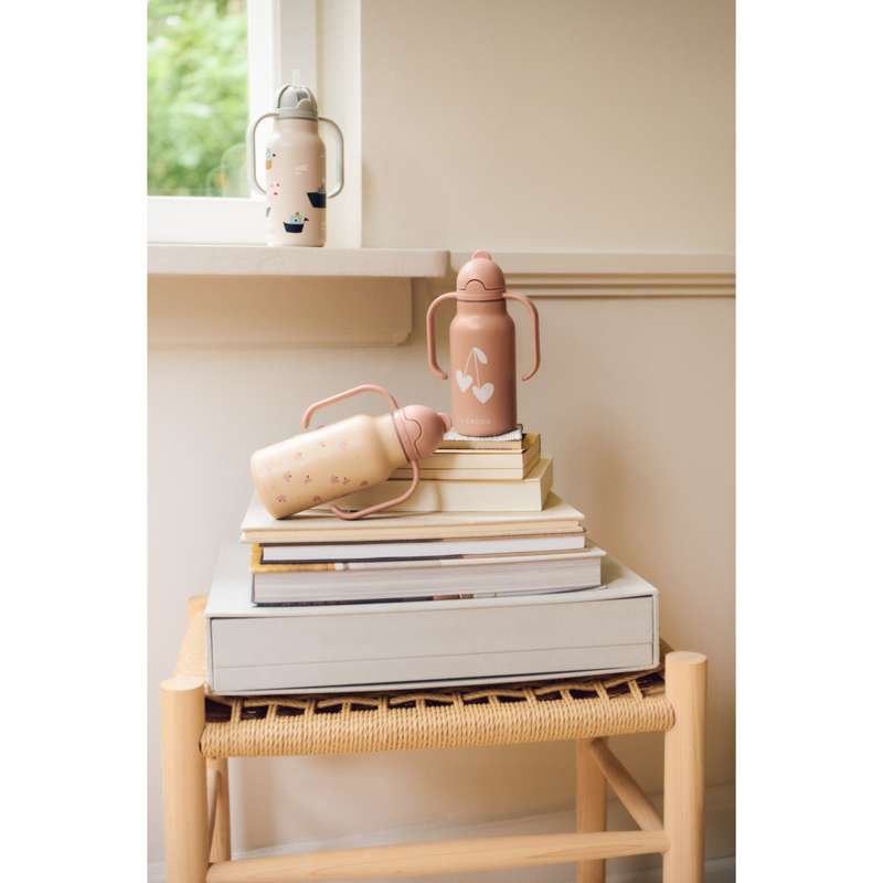 Liewood Kimmie Drikkeflaske - Rustfrit Stål - 250ml - Sweethearts/Pale Tuscany