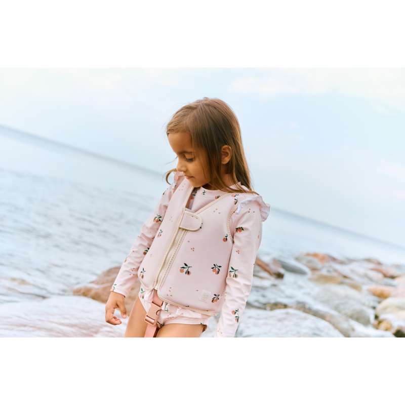 Liewood Dove Badevest - Peach/Sea Shell