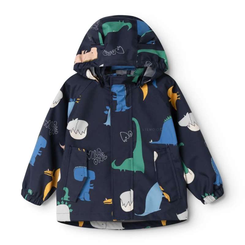 Liewood Manu Regntøj - Dino Roar/Classic Navy