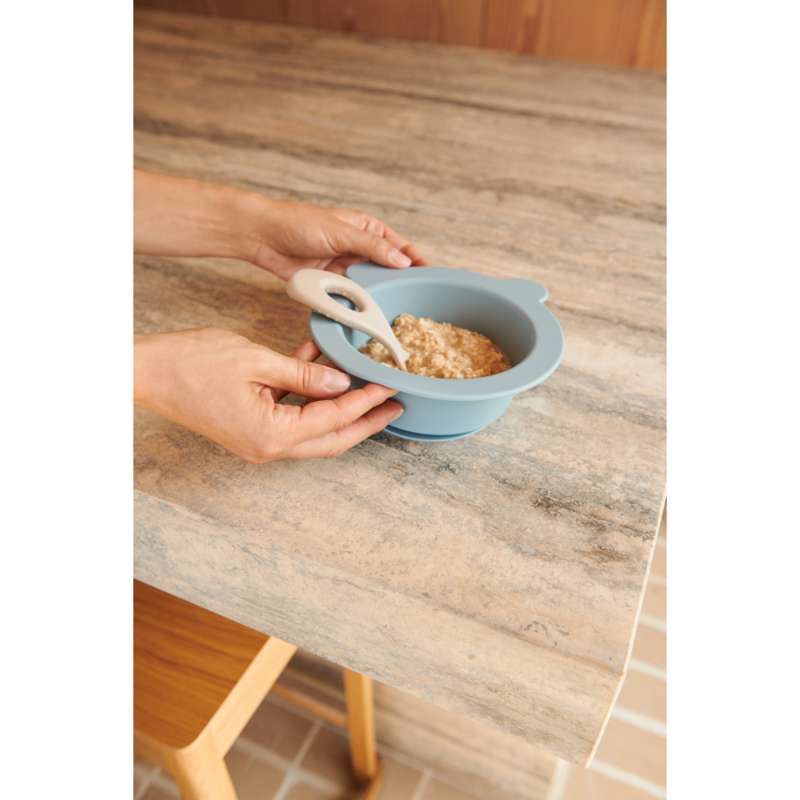 Liewood Peony Skridsikker Skål - 2-Pak - Sea Blue/Whale Blue