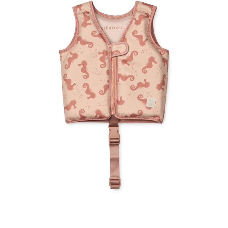 Liewood Dove Badevest - Seahorse/Apple Blossom