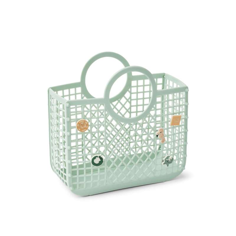 Liewood Samantha Basket m. Charms - Light Peppermint