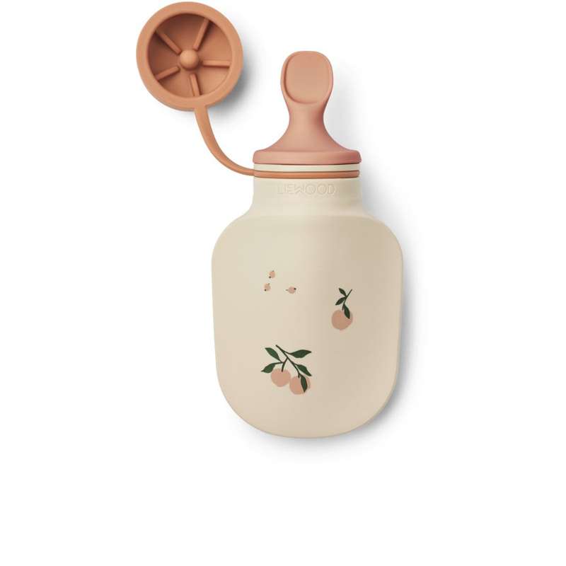Liewood Lizzie Smoothie Flaske - 2-pak - Peach/Sea Shell