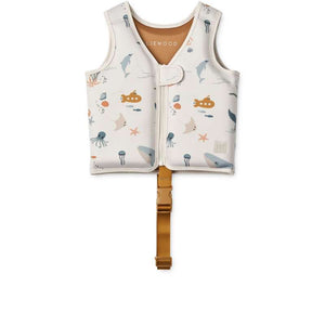 Liewood Dove Badevest - Sea Creature/Sandy