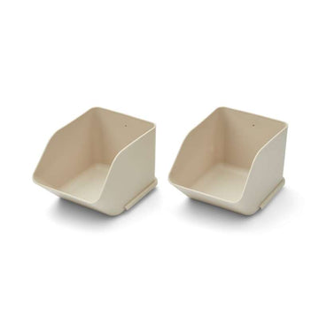 Liewood Rosemary Opbevaringskasse - Small - 2-pak - Sandy
