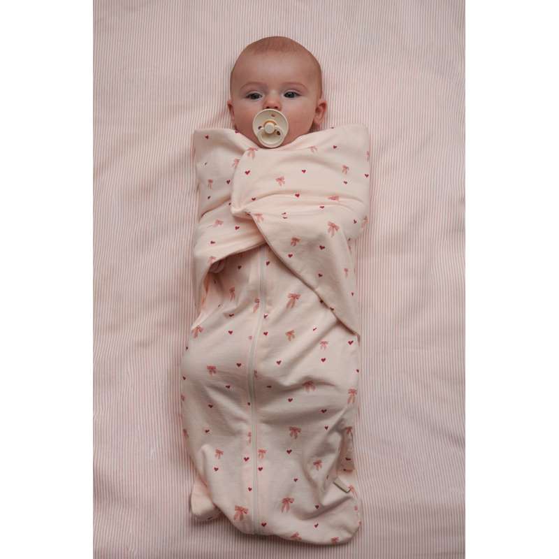 Cam Cam Copenhagen Svøbepose (0-3 måned) - GOTS - Bows