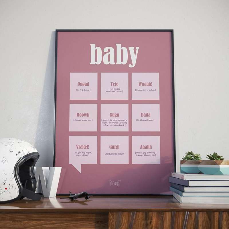 Dialægt Baby girl - flere størrelser