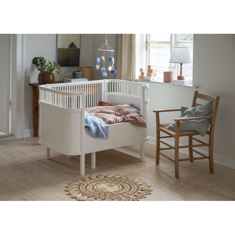 Sebra Sengen - Klassisk - Baby & Jr. - Classic White