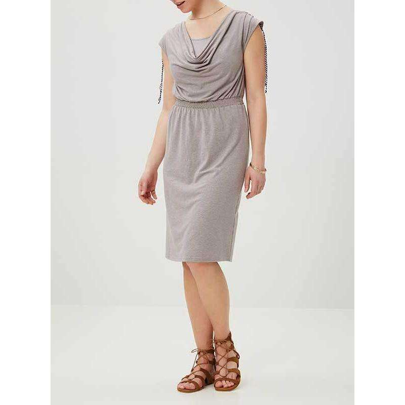 Mamalicious Twisty Jersey Ventekjole - Grey Melange