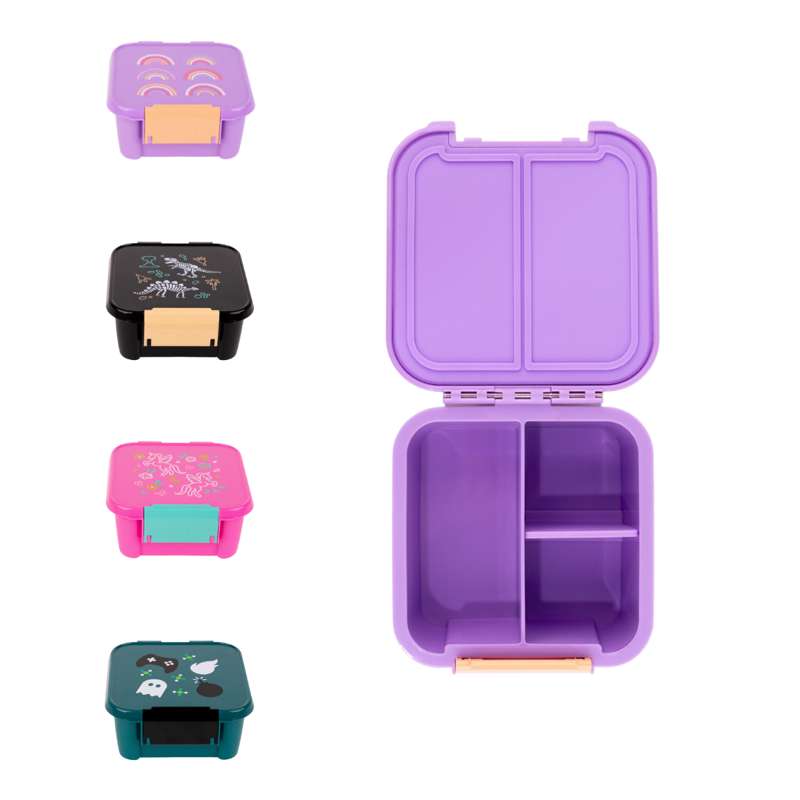 MontiiCo Bento 2 Snackmadkasse - Unicorn Magic