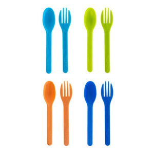 MontiiCo Out & About Bestik - 4 sæt - Burst