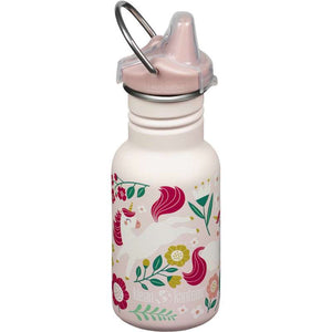 Klean Kanteen Classic Drikkedunk - Kid SippyCap - 355ml - Leaping Unicorns