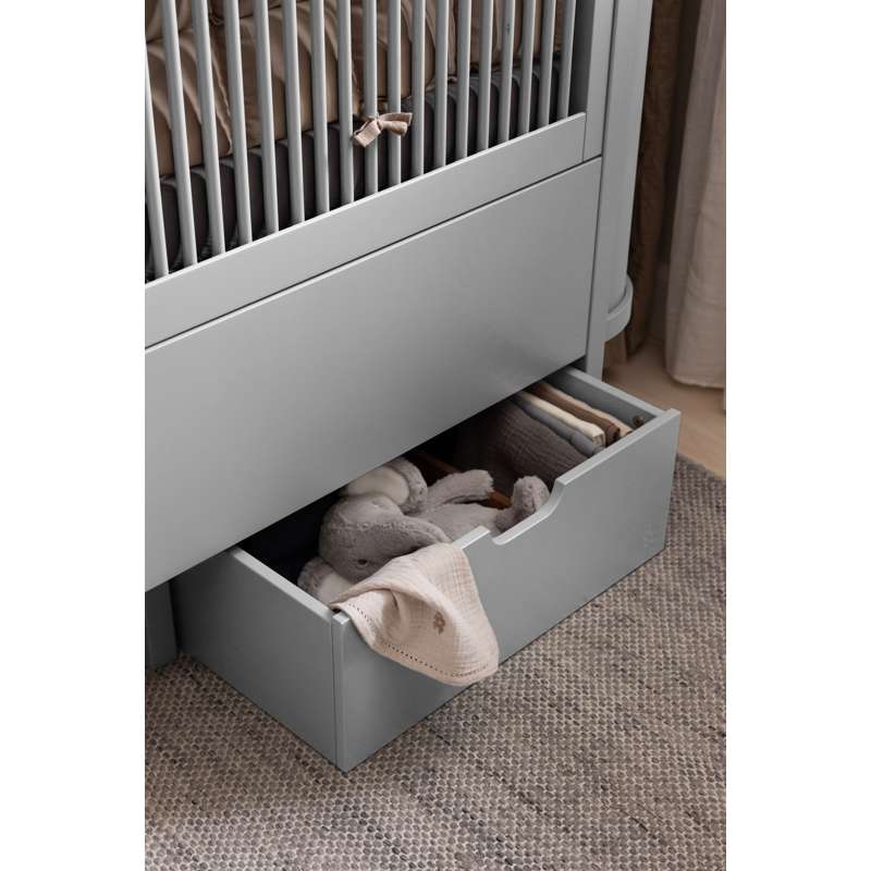 Sebra Sengen - Klassisk - Baby & Jr. - Stone Grey - Bundle 5