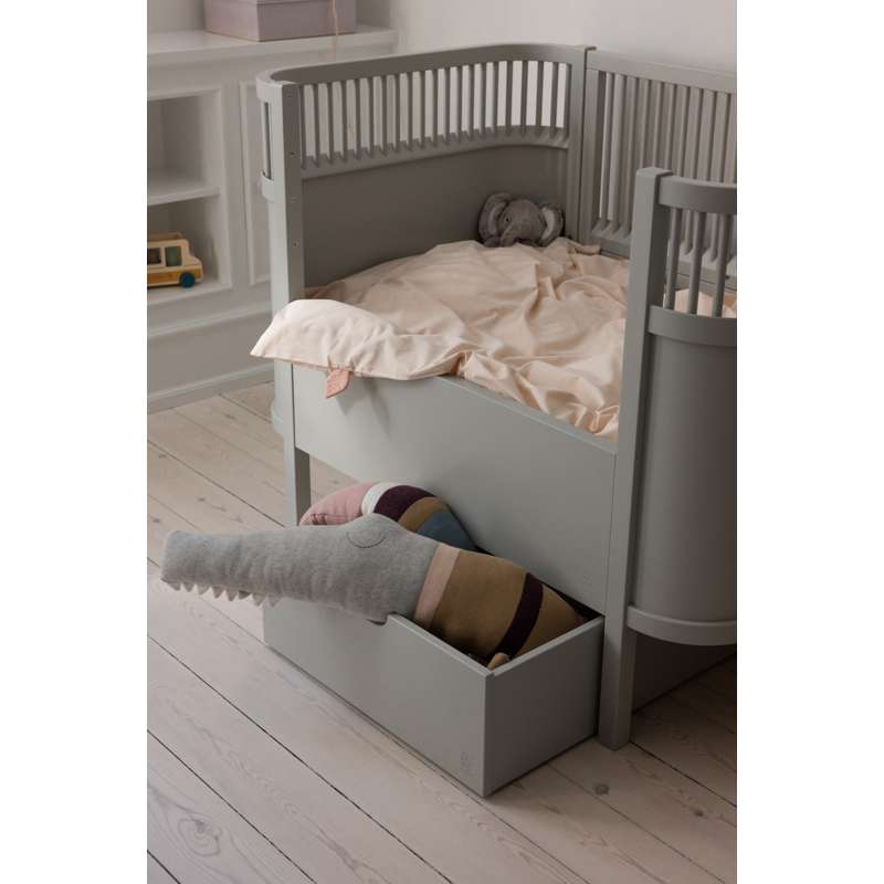 Sebra Sengen - Klassisk - Baby & Jr. - Stone Grey - Bundle 3