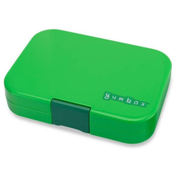 Yumbox Madkasse uden Indsatsbakke - Original - til 6 rum - Jurassic Green