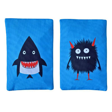Yumbox Ice Pack Duo - Køleelementer - Monster & Shark