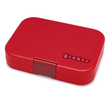 Yumbox Madkasse uden Indsatsbakke - Original - til 6 rum - Wow Red
