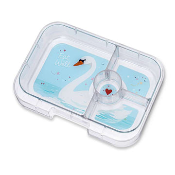 Yumbox Indsatsbakke - Panino Tray - 4 rum - Swan