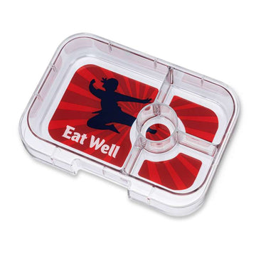 Yumbox Indsatsbakke - Panino Tray - 4 rum - Kung Fu