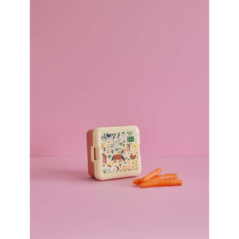 RICE Madkasse med 1 Rum - Lille - Farm Totable - Brun